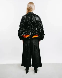 Nylon Twill Bomber Jacket