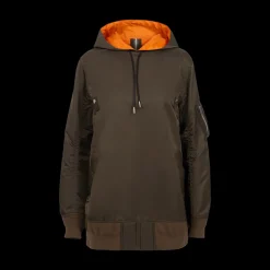 Nylon Twill Hoodie