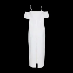 Off-Shoulder Cotton Maxi Dress