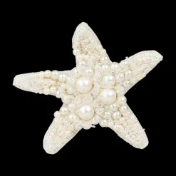 Pearl Star Brooch