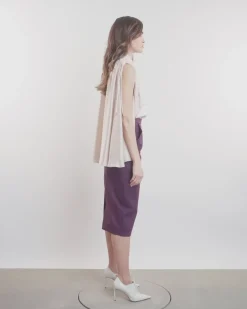Pencil Midi Skirt