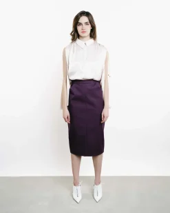 Pencil Midi Skirt