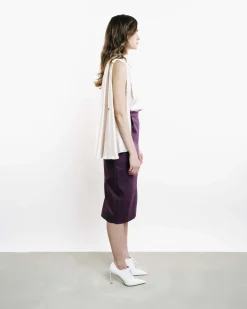 Pencil Midi Skirt