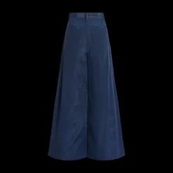 Pleated Wide-Leg Pants