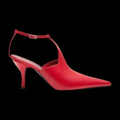 Pointed Pumps With Ankle Strap