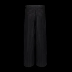 Profile Pinstriped Wool Trousers
