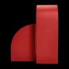 Red Cubist Bookend