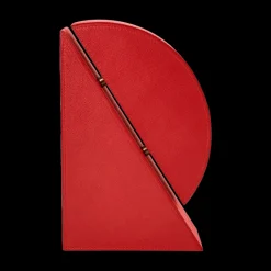 Red Cubist Bookend