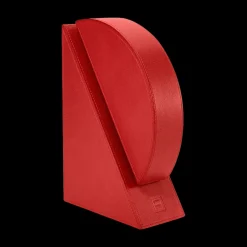 Red Cubist Bookend