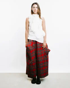 Ruffled Draped Top