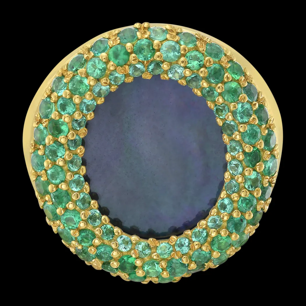Seasons™ Emerald Interchangeable Ring