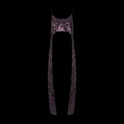Sequined Longline Top