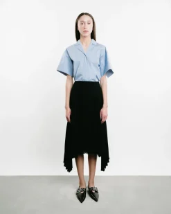 Short-Sleeved Collar Shirt