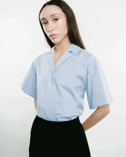 Short-Sleeved Collar Shirt