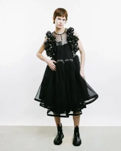 Sleeveless Tulle Dress