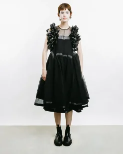 Sleeveless Tulle Dress