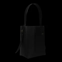 Small Black Bucket Bag