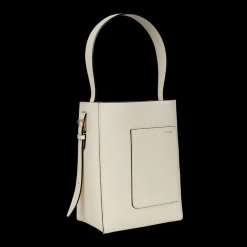 Small Ivory Bucket Bag