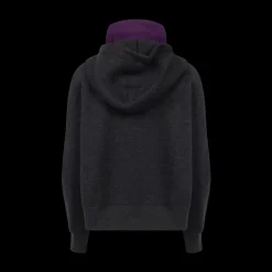 Sponge Sweat x Grosgrain Layered Zip-Up Hoodie