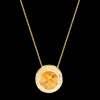 Stones of Wisdom Round Citrine Necklace