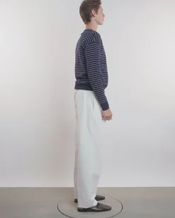 Striped Knit Pullover