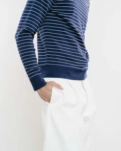 Striped Knit Pullover