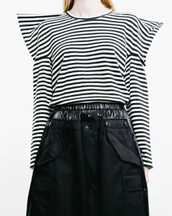 Striped Long-Sleeved Shirt