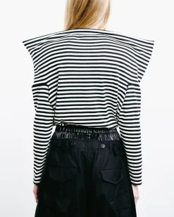 Striped Long-Sleeved Shirt