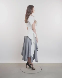 Studded Exomoon Skirt