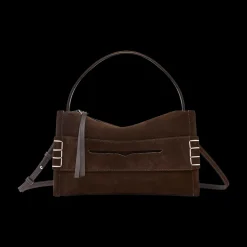 Suede Loafer Bag