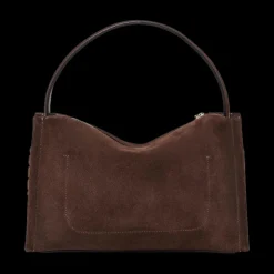 Suede Loafer Bag
