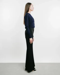 Tailored Fit Flared Trousers