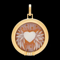 The Heart Cameo Large Pendant