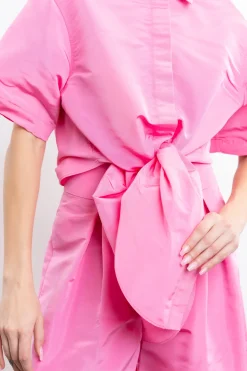 Tie Me Up Button-Down Shirt