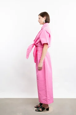 Tie Me Up Button-Down Shirt