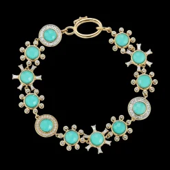 Turquoise Galaxy Bracelet