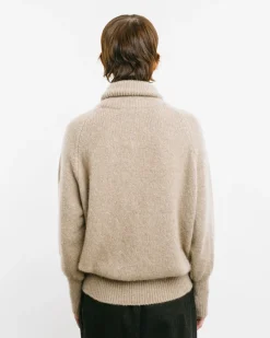 Turtleneck Raglan Sweater