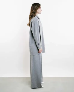 Wool Wide-Leg Trousers
