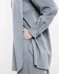Wool Wide-Leg Trousers
