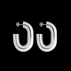 XL Link Hoop Earrings