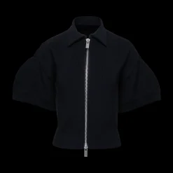 Zipped Knit Top